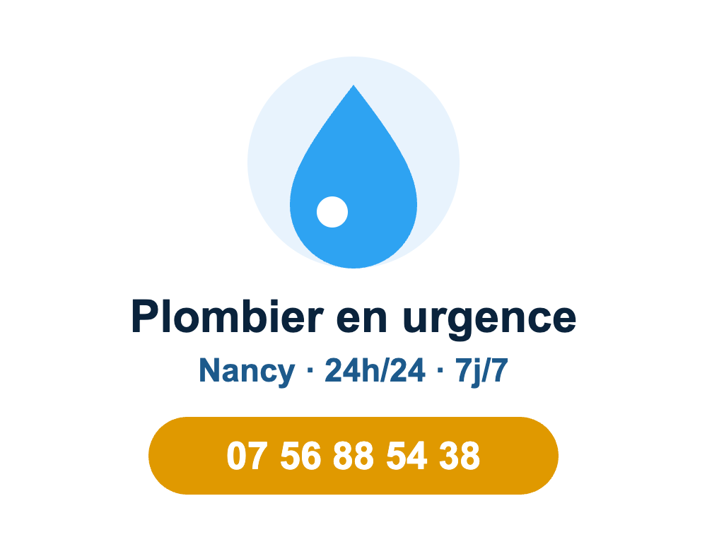Fuite d'eau Nancy : plombier en urgence All Services 24h/24, 07 56 88 54 38